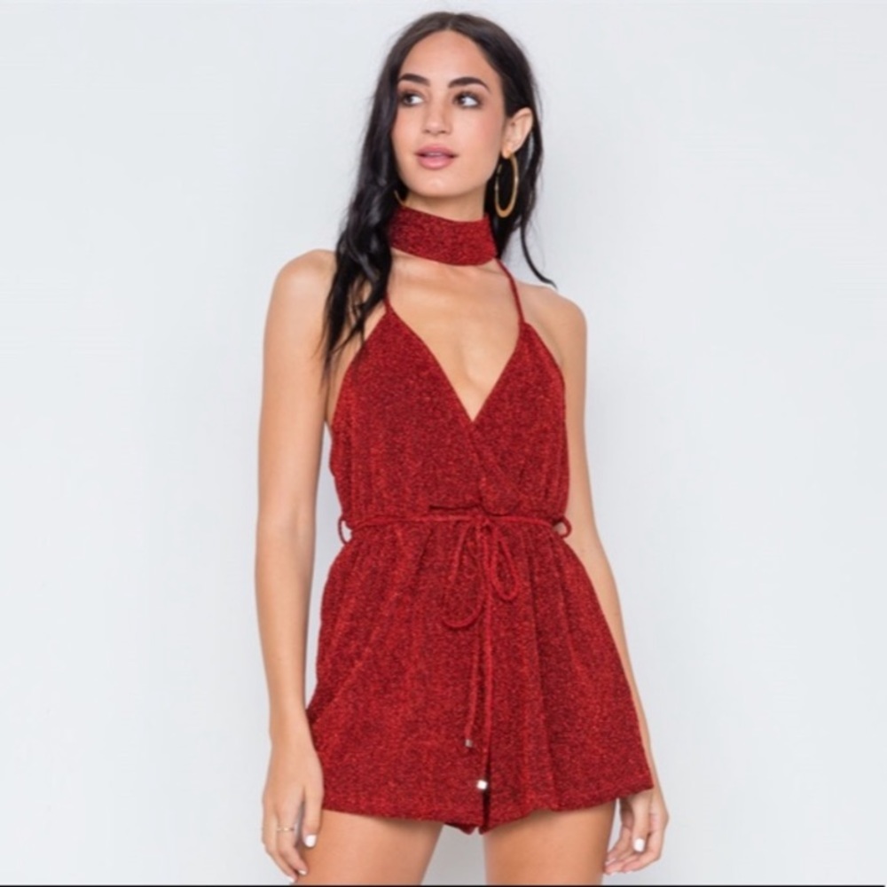 NWT! Selfie Leslie Romper